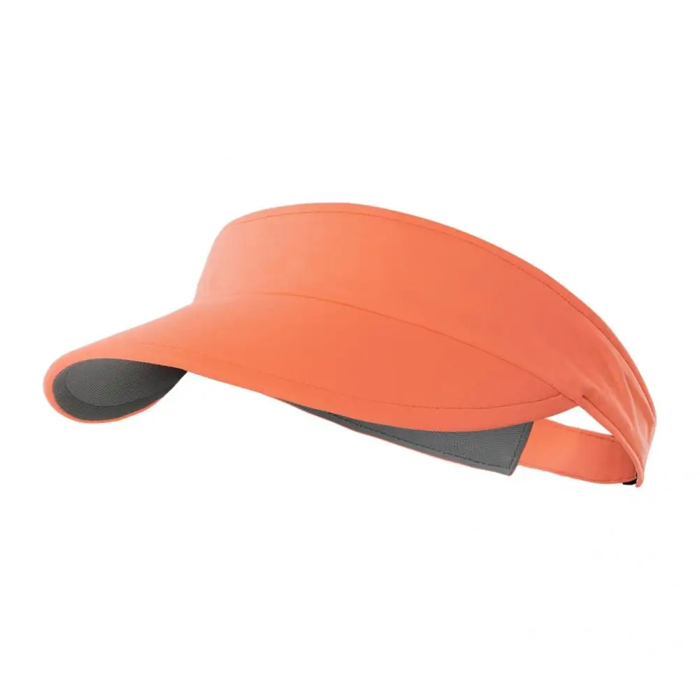 

Versatile Great Unisex Empty Top Hat Bright Color Sun Hat Shading for Beach