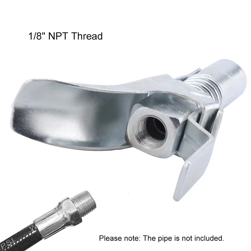 БЫСТРОРАЗЪЕМНАЯ смазка SPEEDWOW муфта для пистолета на Zerk фитинги 10 000 PSI 1/8 &quotNPT