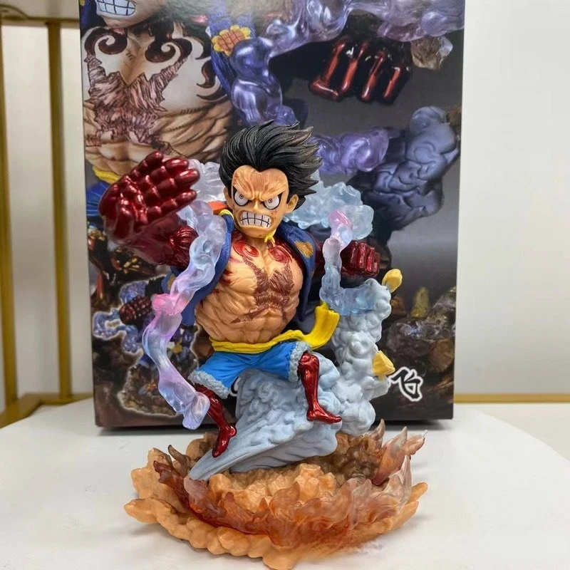 

16cm Anime One Piece Luffy Gear Fourth Ape King Spea Figure PVC Action Collectible Model Christmas Gift Kids Decoration Toy
