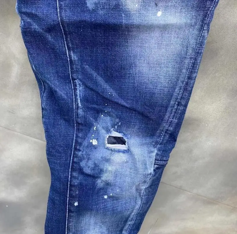 2021 New classic,Authentic DSQUARED2,Retro,Italian brand ,Women/Men Jeans,locomotive,Jogging jeans T132