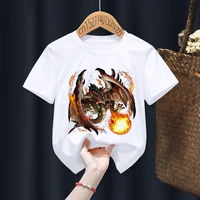 monster hunter funny boy girl t shirts kid children anime gift present little baby harajuku clothesdrop ship