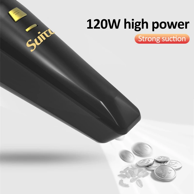 Автомобильный беспроводной пылесос двойного использования ручной