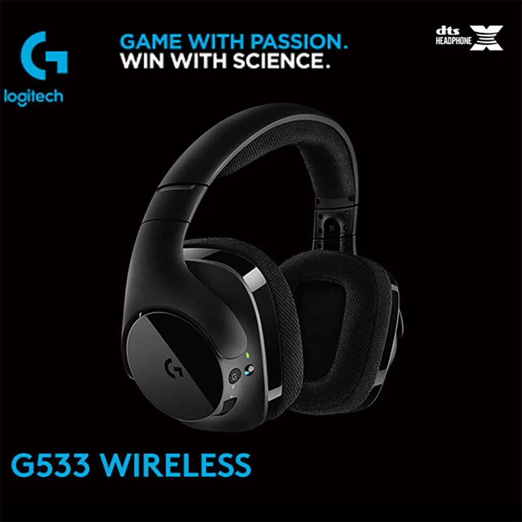 Lotech G533 7 1 беспроводные объемные звуковые Игровые наушники головная гарнитура DTS