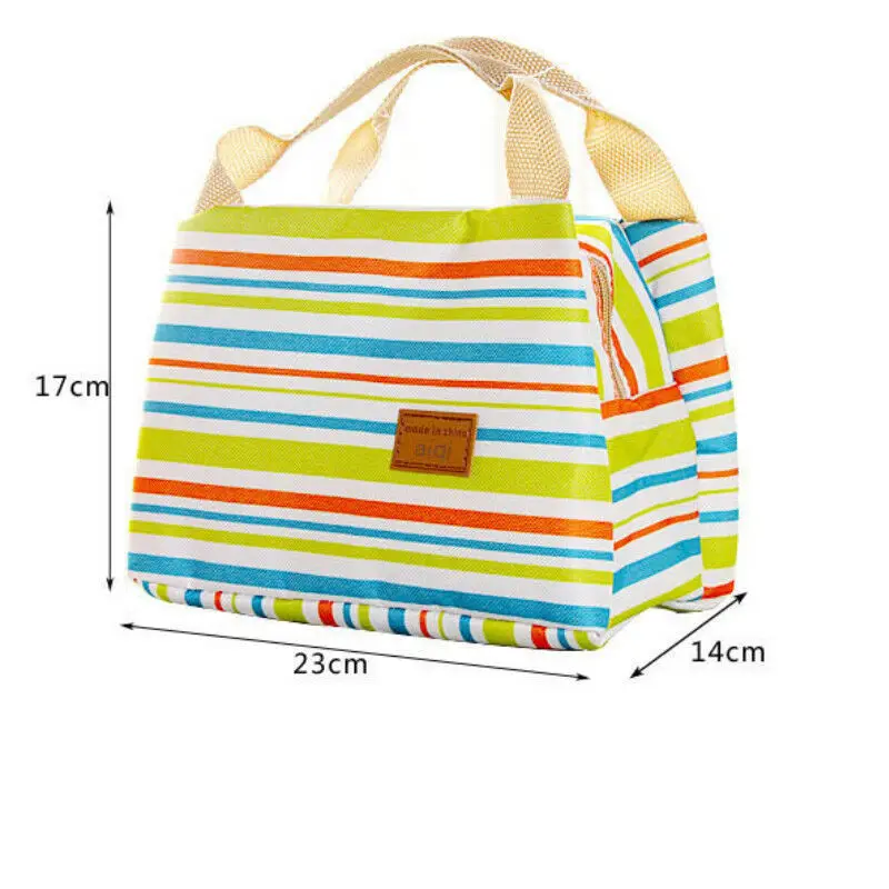 Портативная теплоизоляционная сумка из ткани Оксфорд дорожная для пикника ланча