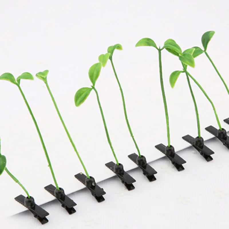 Заколки для волос в виде травы популярные шпильки с застежкой головных уборов и