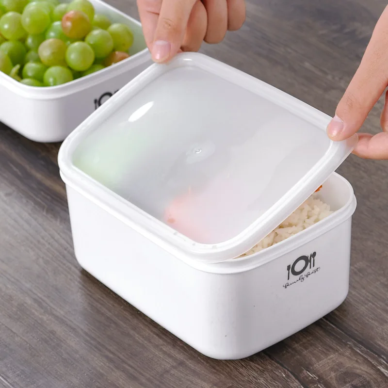 

Refrigerator Food Fresh Storage Box Fruits Vegetables Eggs Container with Lid Multifunctional Household Kitchen Organizer Case