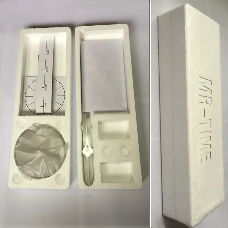 3D зеркало большого размера настенные часы зеркальные модные сделай сам короткие