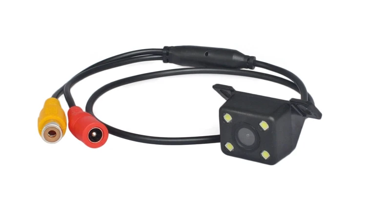 DIYKIT 5 дюймов ЖК-дисплей заднего вида Автомобильный монитор+ светодиодный цветной ночного видения Автомобильная камера беспроводной безопасности, парковочный комплект системы