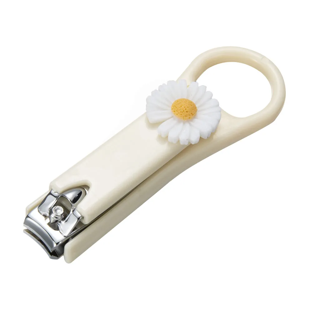 

Daisy Cartoon Nail Clippers Cute Portable Folding Nail Cutter Fingernail Scissors Nippers Plier Manicure Clippers Pedicure Tool