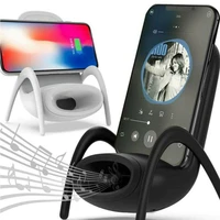portable mini chair wireless charger supply for all phones multipurpose phone stand with musical speaker function bicicleta
