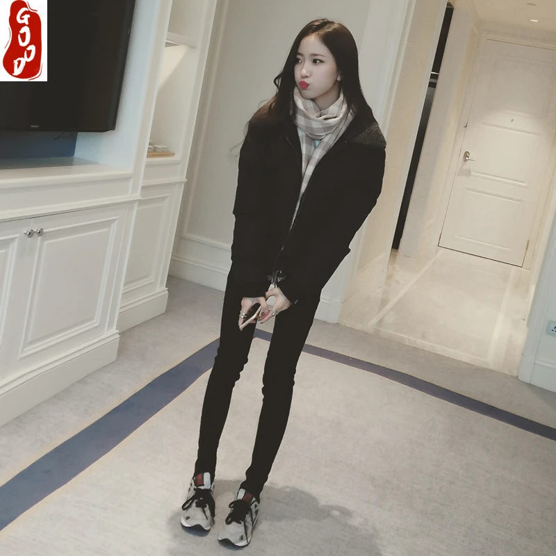 

Thick Winter Jacket Women 2021 Parkas Cotton Coat Ladies Short Clothes Slim Female Jackets Korean Top Parkas Mujer LPL818