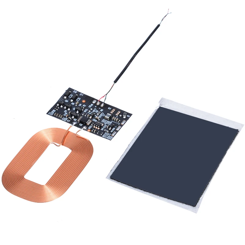 Mayitr DIY QI быстрый блок печатных плат печатная плата модуль беспроводного зарядного устройства передатчик с катушкой для iphone XS MAx для samsung Galaxy S10