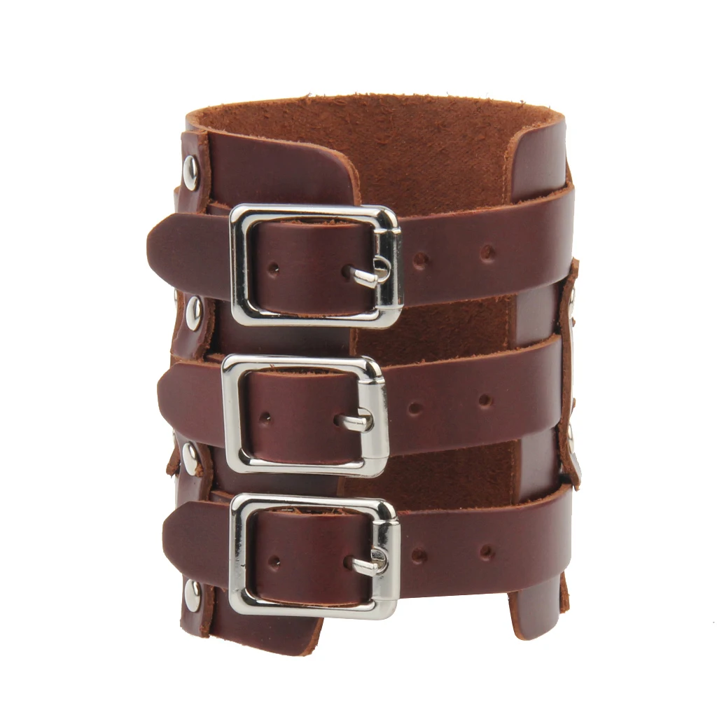 

Unisex Punk Fashion Men PU Leather Bracelet Biker Rock Gothic Wristband