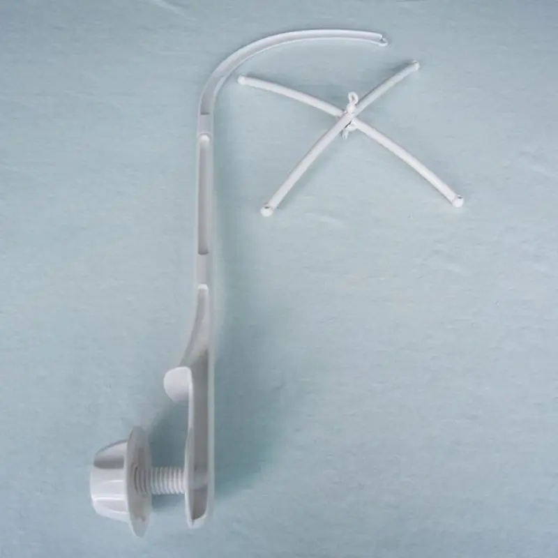 

Baby Crib Mobile Hanging Bed Bell Holder Arm Bracket Baby Bed Stent Nut Scrww