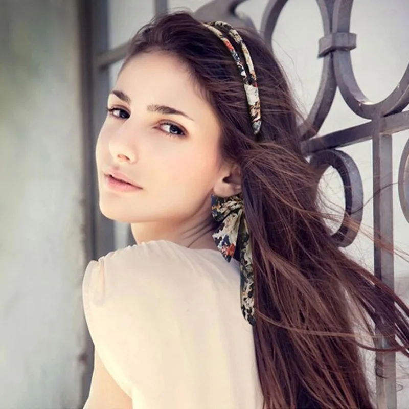 Резинки для волос с длинным хвостом и бантом 1 шт.| |