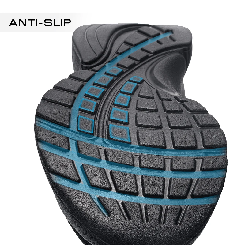 FENLERN/Водонепроницаемая защитная обувь Мужская легкая без шнуровки с широким