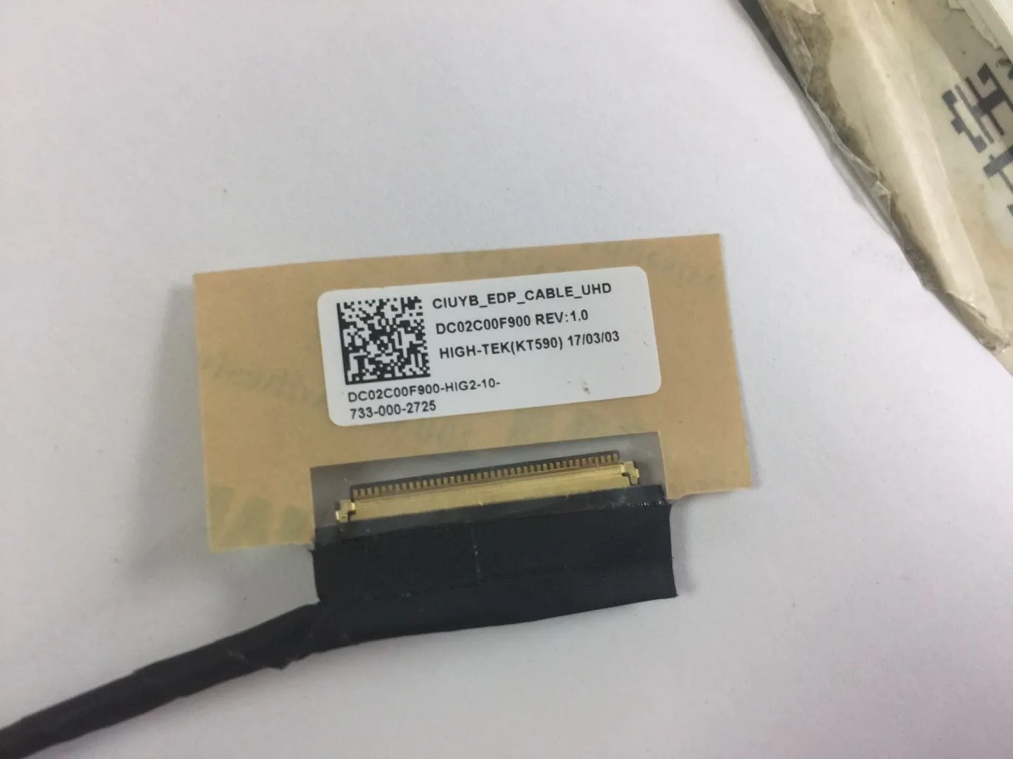 Video screen Flex wire For LENOVO FLEX 5-1570 CIUYB 40PIN laptop LCD LED LVDS Display Ribbon cable DC02C00F900 | Компьютеры и офис