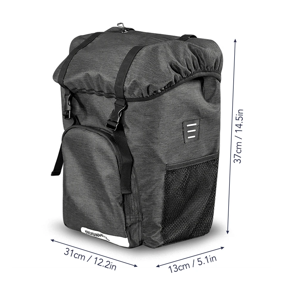 Новый двойной боковой задний багажник для велосипеда сиденье MTB дорожный