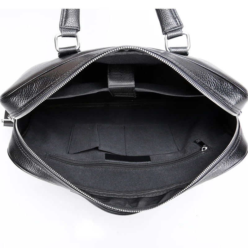Брендовые мужские сумки мужской портфель из натуральной кожи деловая сумка для
