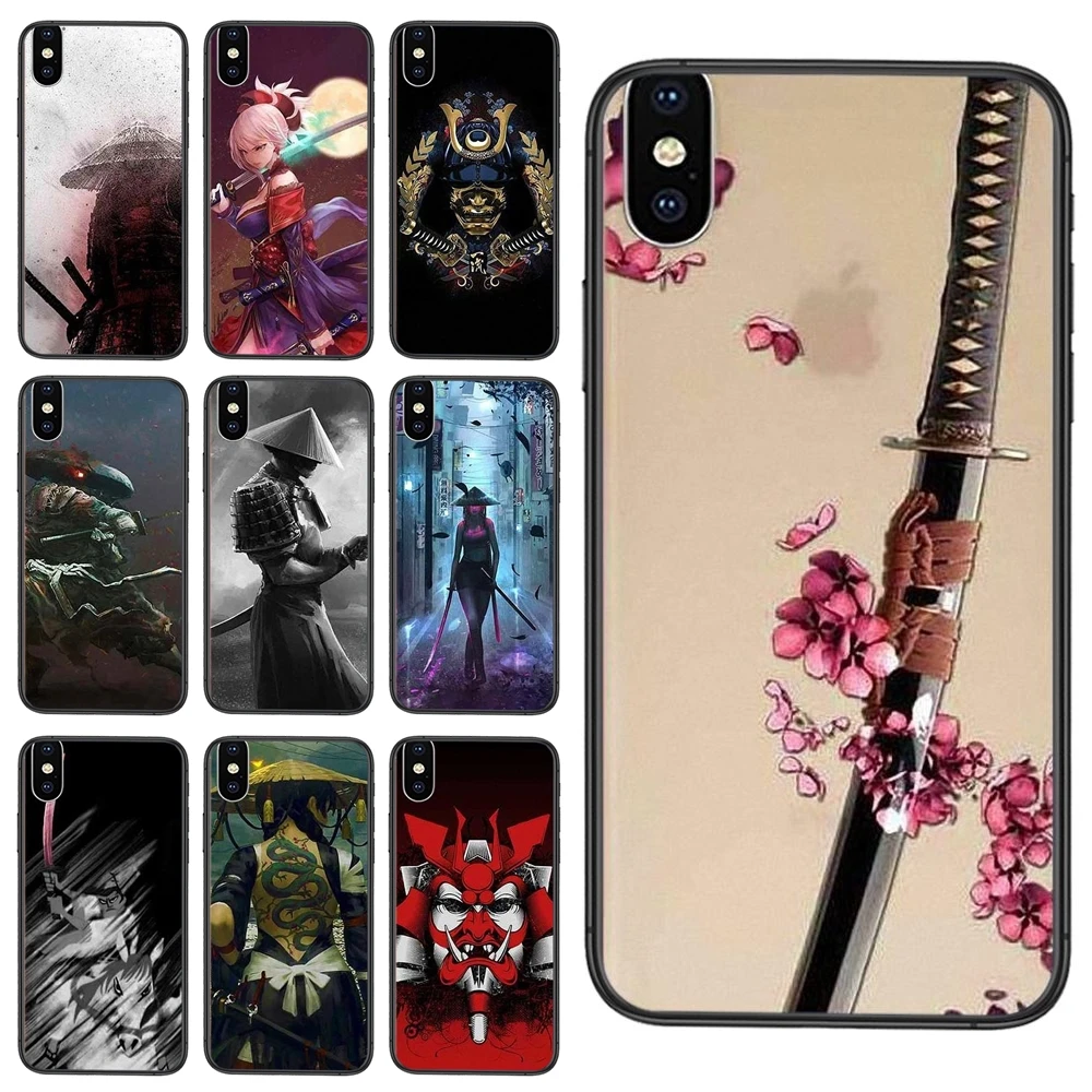 Дешевый мягкий чехол для телефона Huawei P50 P40 P30 Lite P Smart Z 2019 2020 2021 Япония Самурай