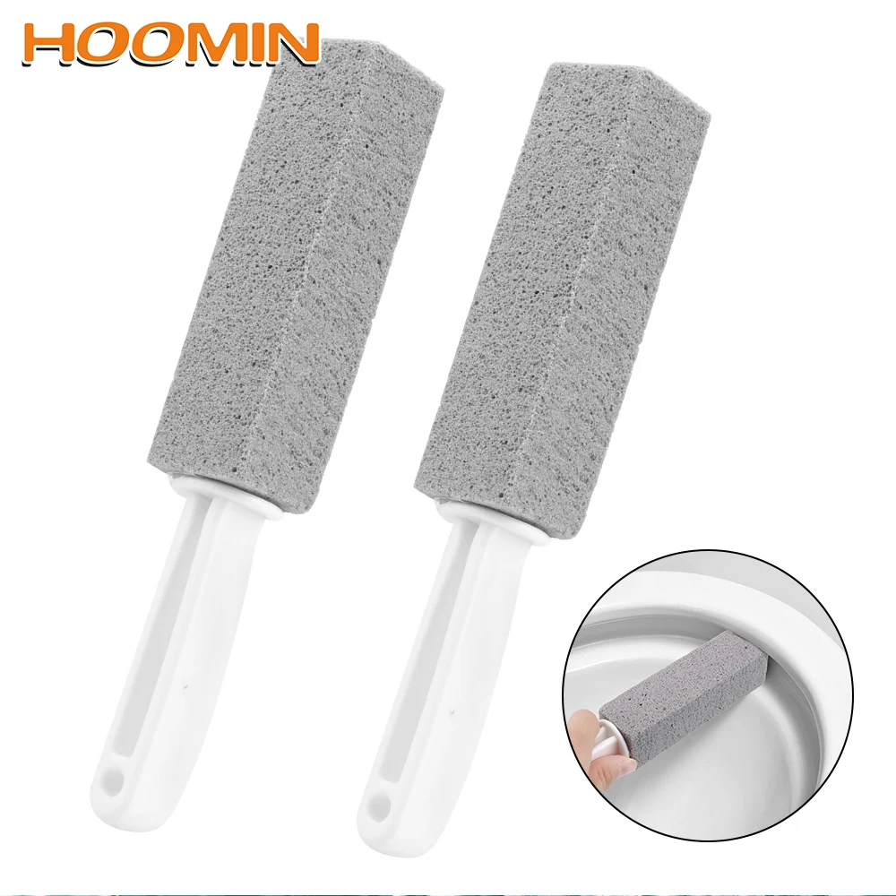 HOOMIN 2 шт./компл. домашняя щетка для чистки туалета инструменты натуральная пемза