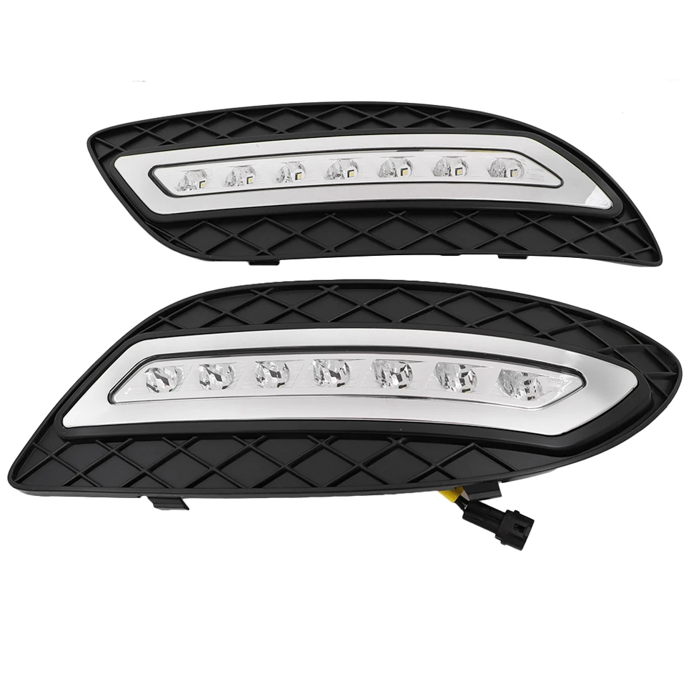 Автомобильные светодиодсветодиодный дневные ходосветильник 12 В DRL