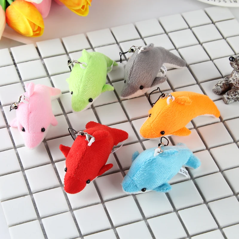 1 шт морские плюшевые игрушки дельфины животные кулоны куклы компании События