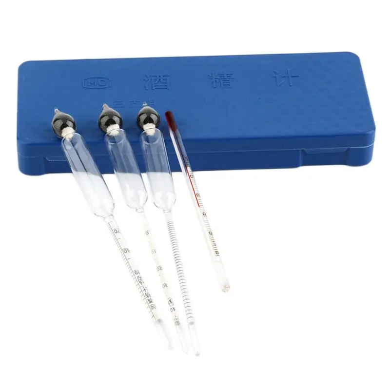 3 шт./компл. 0-100% спиртометры Профессиональный Алкотестер Тестер спирта