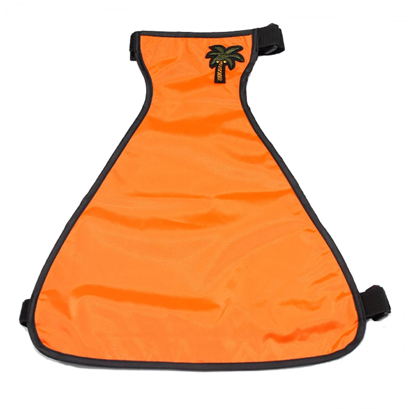 Orange for Female Защита французского бульдога, животик, водонепроницаемый фартук, одежда для собак, одежда для маленьких собак, одежда для домашних животных, корги, костюм для мопса, S-L - Цвет: Orange for Female