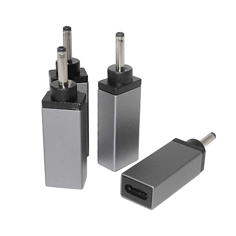 Адаптер питания постоянного тока переходник с USB Type C Мама на универсальный
