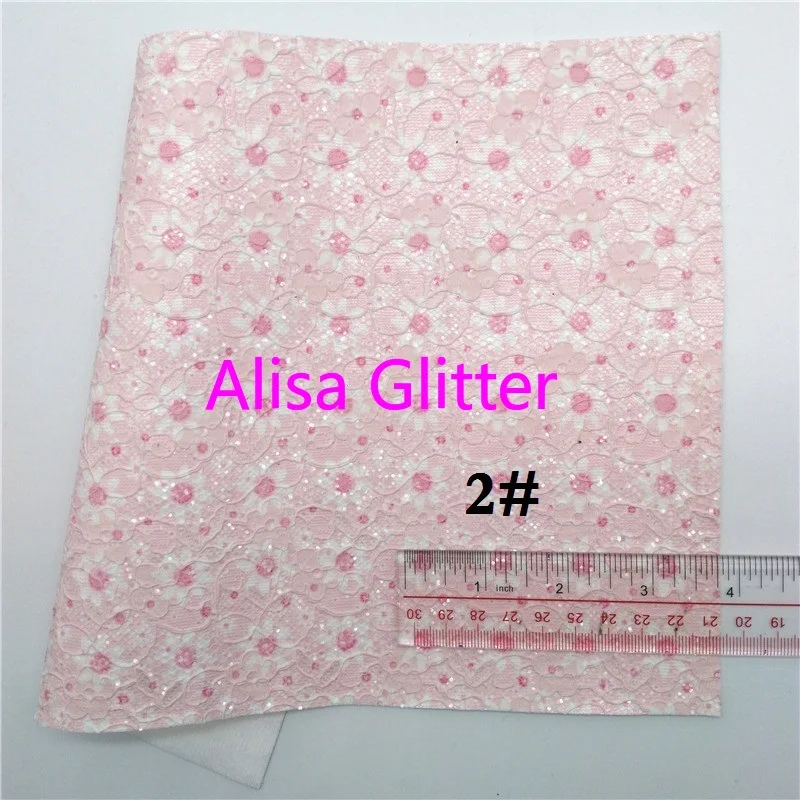 1 шт. А4 Размер 21х29см Алиса блестящая розовая ткань с цветочным принтом