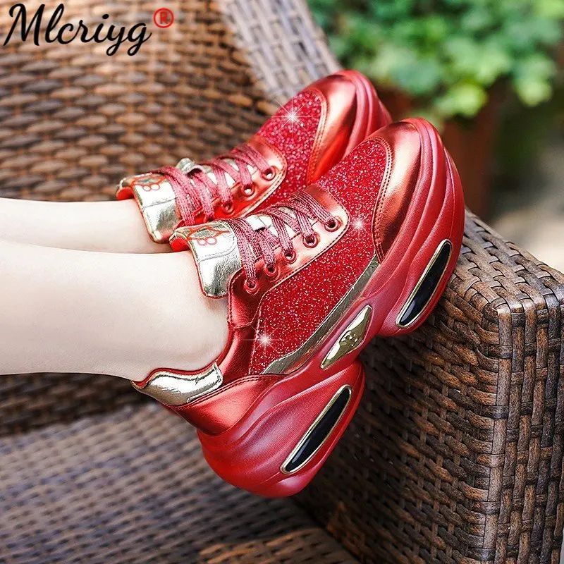 

Женские Дизайнерские кроссовки на массивной резиновой подошве, водонепроницаемые спортивные кроссовки на платформе для бега, черные, сере...