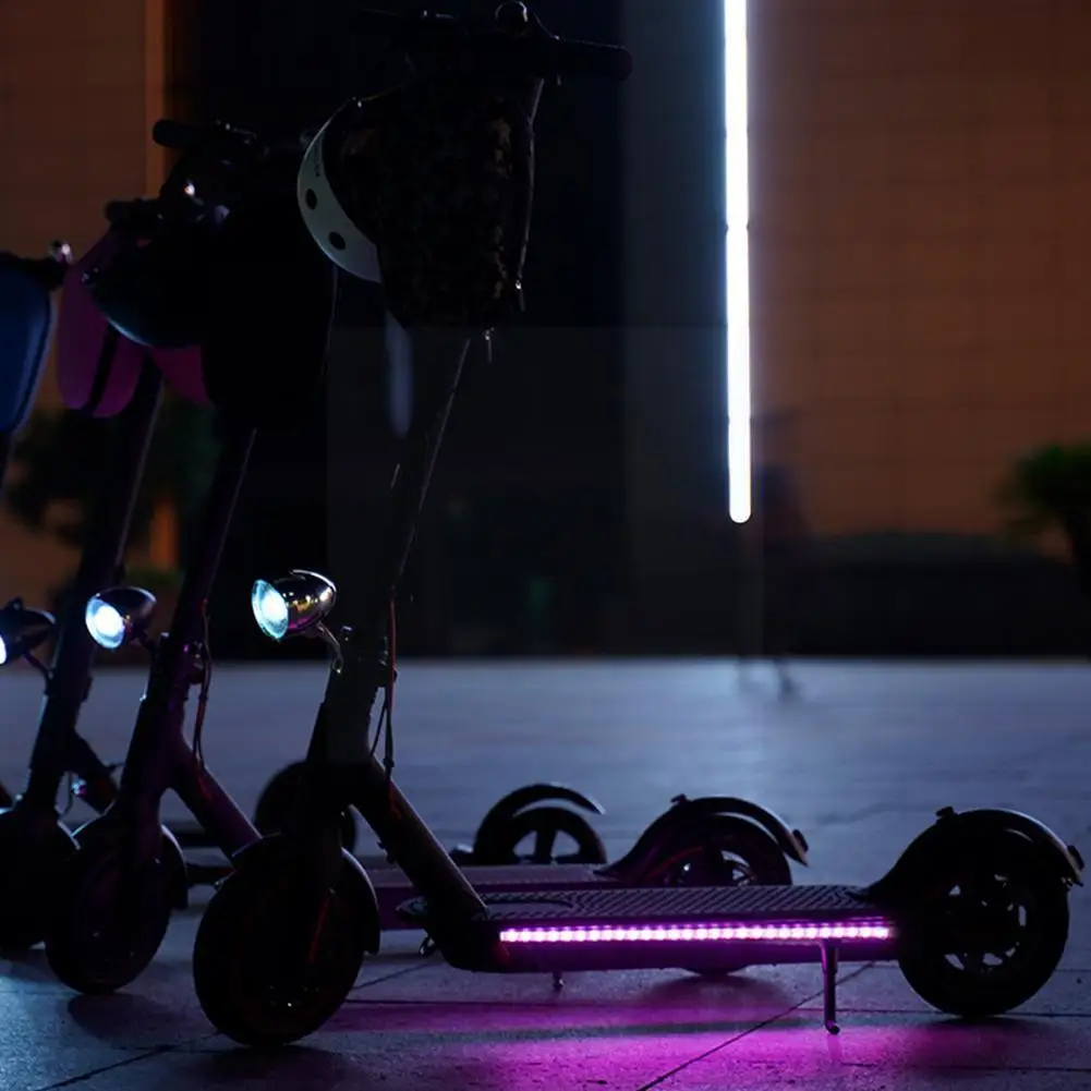 

Light Strip Lamp Band Led Chassis Light For M365 Electric Scootes R2l6 Scooter Chassis Light I9s8