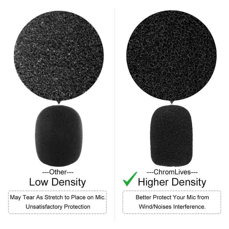 15pcs Headset Replacement Foam Microphone Cover Telephone Mic Windscreen Windshied | Электроника