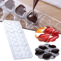 new arrival clear hard chocolate mold maker pc polycarbonate diy candy mold mould bakeware wholesale