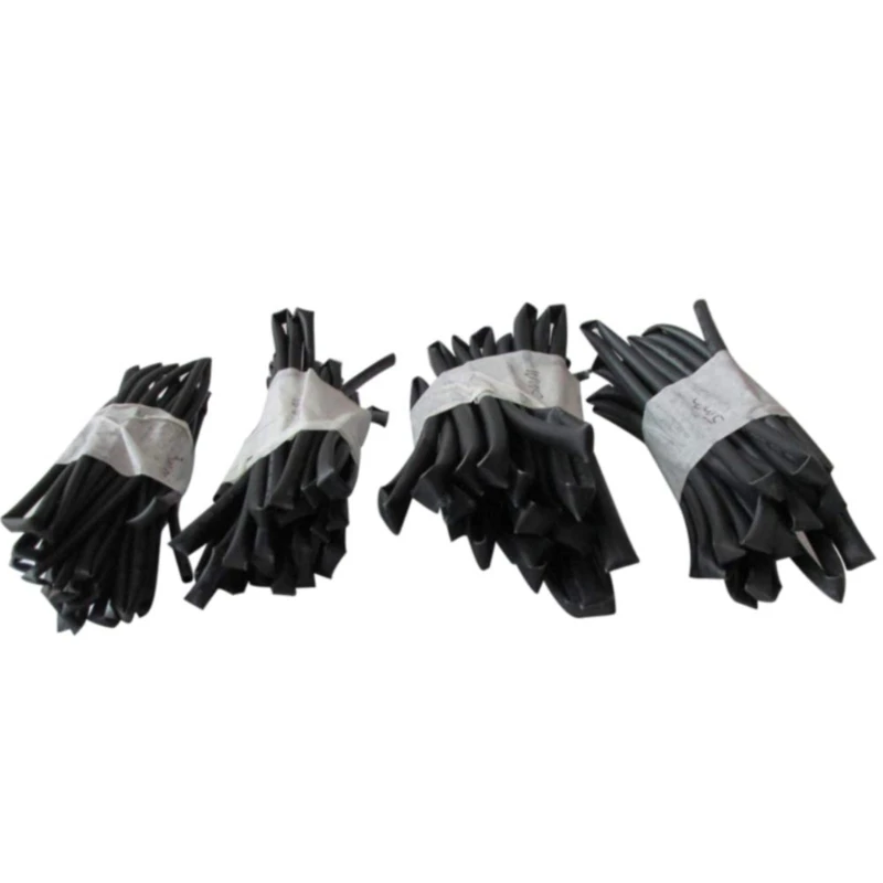 

4*1 Meter Lenghts Heat Shrinking Tubing Black Tube 3mm 4mm 5mm 6mm Equipment Set N30 20