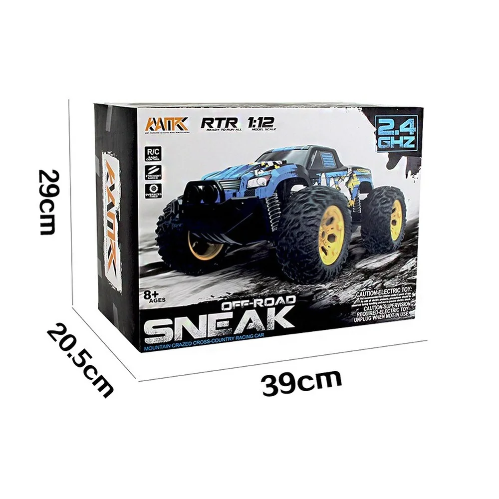 KYAMRC RC Car 1:12 2.4GHz 1210 High Speed Fast Climbing Off-Road Car Model Remote Control Racing Car Vehicle for Kids enlarge