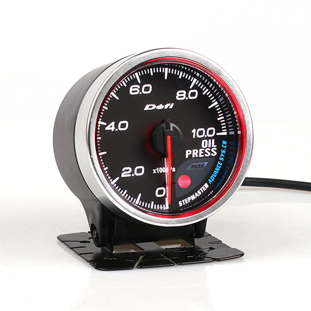 oil press Defi Advance CR 2,5 дюймов автоматический манометр турбо BOOST/Температура воды/Температура масла/Масляный Пресс/об/мин/Вольт/вакуум/EXT temp/AFR/Топливный пресс - Цвет: oil press