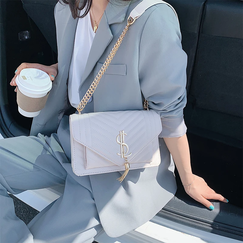 

Luxury Handbags Fashion 2020 Fashion Women Leather Messenger Shoulder For Daily Designer Female Crossbody Bag Lock Black