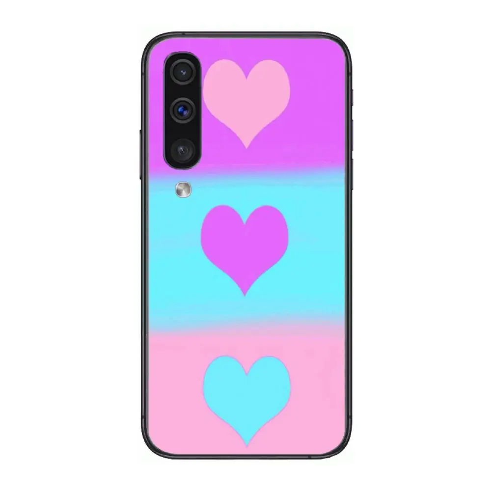 

Love Exquisite Phone Case Hull For Samsung Galaxy A 3 5 6 7 8 9 E 2018 Plus 2017 E S Black Shell Art Cell Cover TPU