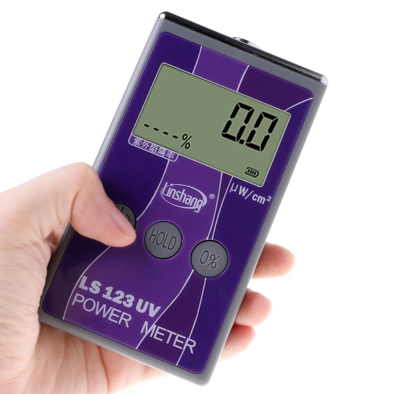 B03D LS123 измеритель мощности УФ излучения интенсивность ультрафиолетового тестер