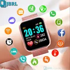 2021 Смарт-часы для женщин и мужчин Смарт-часы фитнес-трекер спортивные водонепроницаемые цифровые электронные часы для Android IOS часы