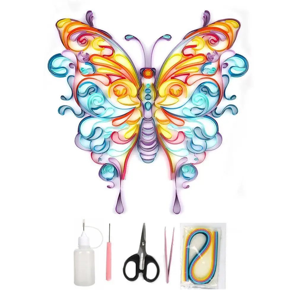 Бумага формата А4 сделай сам крафт бумага с бабочками набор инструментов