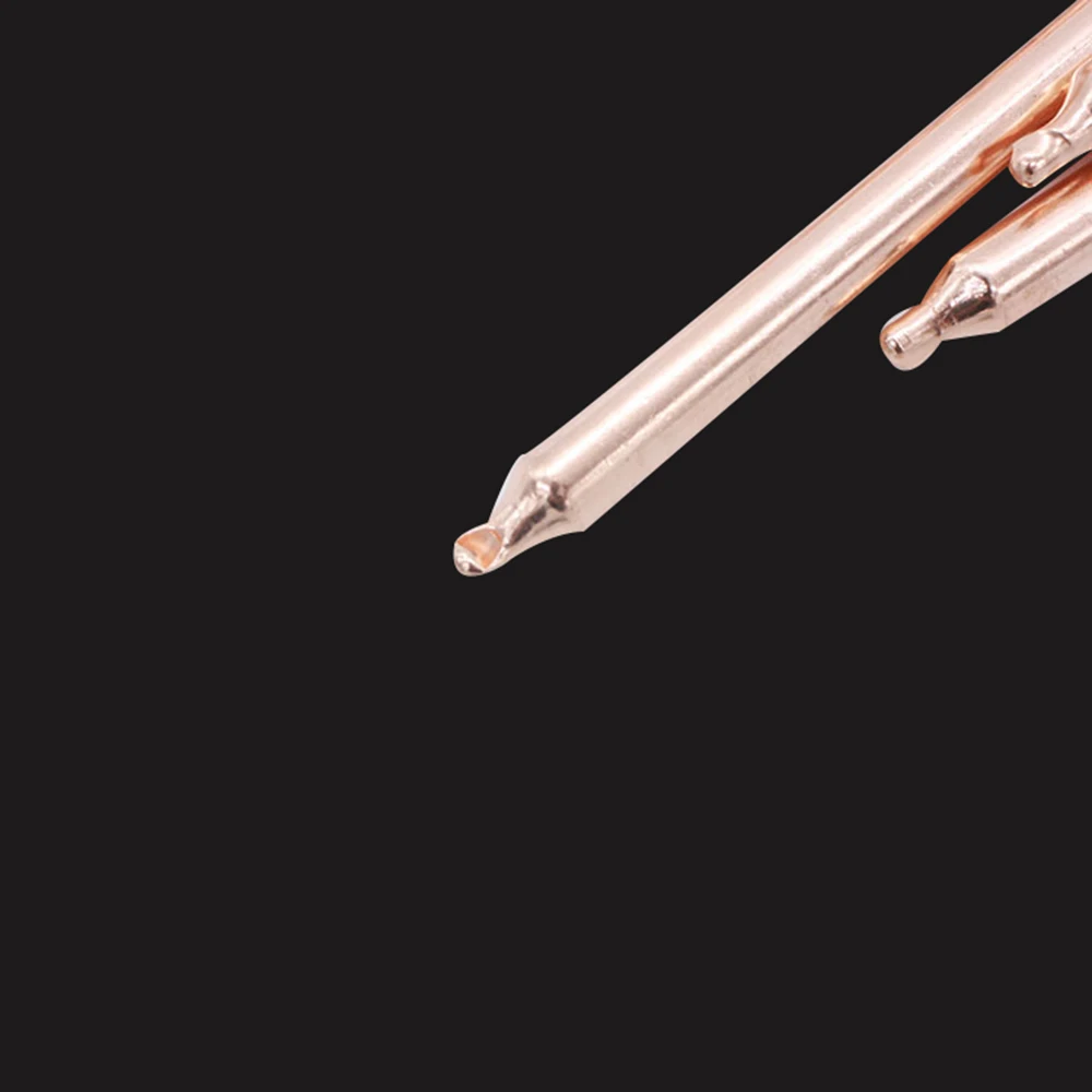 Круглая медная трубка 50 мм 220 1 шт. для ноутбука Теплопроводящая охлаждающий