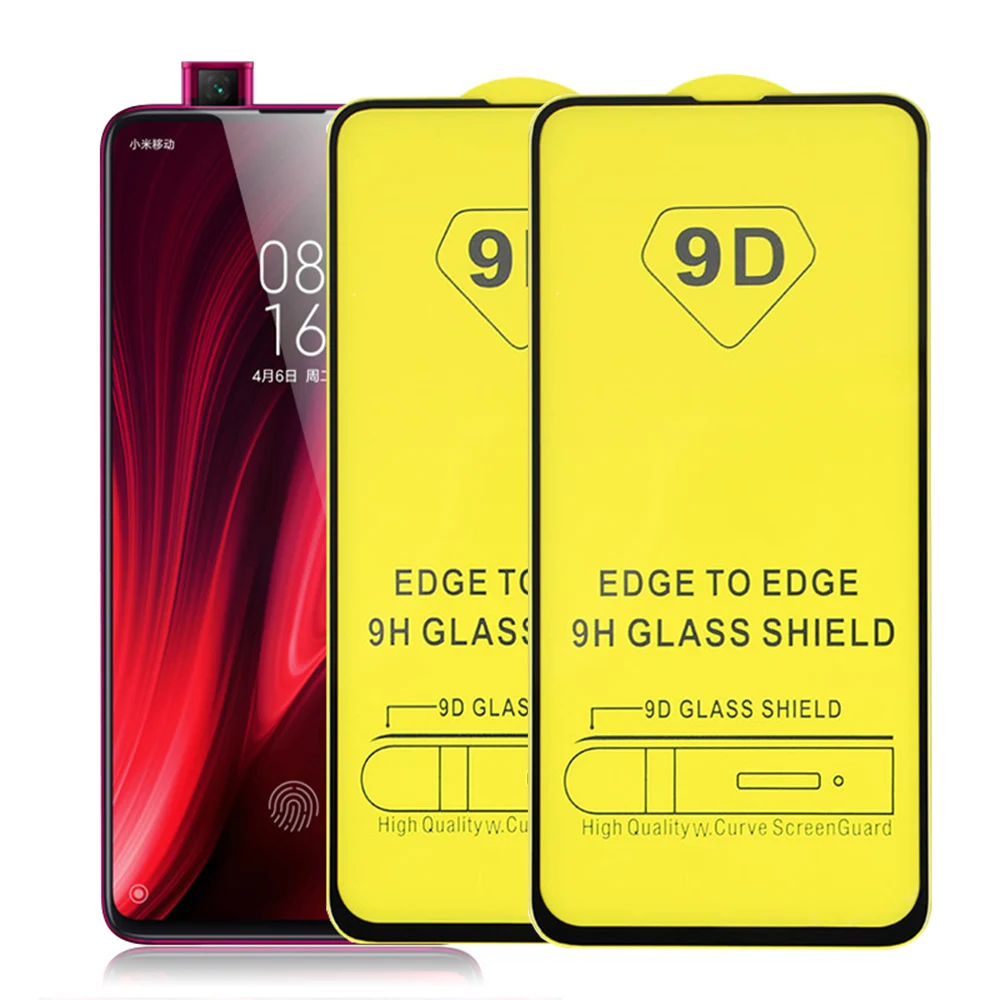 2 шт. 9D закаленное стекло для Xiaomi Redmi K20 Pro защита экрана Note 7 8 xiomi red mi Note7 Note8 Note8Pro