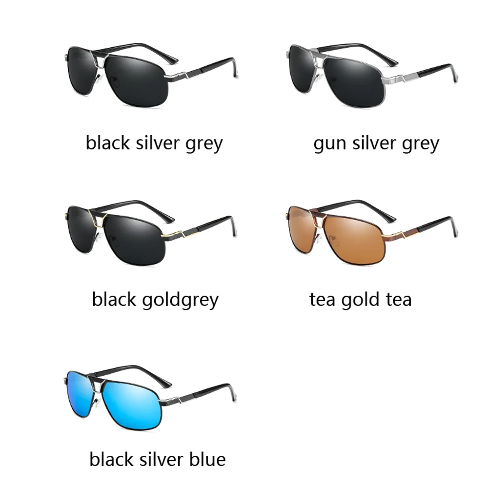 

Vintage Polarized Men Sunglasses Mirror Square Sun Glasses Brand Male Women Driving Glasses UV400 Sports Eyewear Shades Oculos