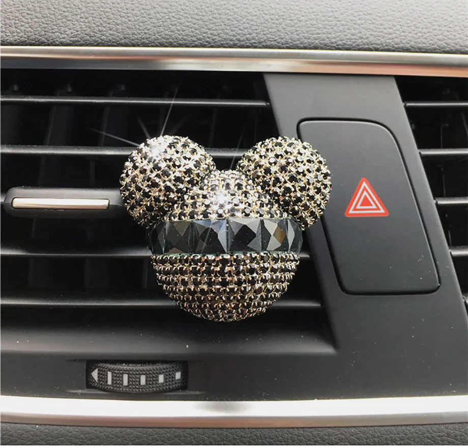Украшение автомобиля освежитель воздуха автомобиля авто выход духи клип автомобиль аромадиффузор Алмазный Bling автомобильные аксессуары интерьерные подарки