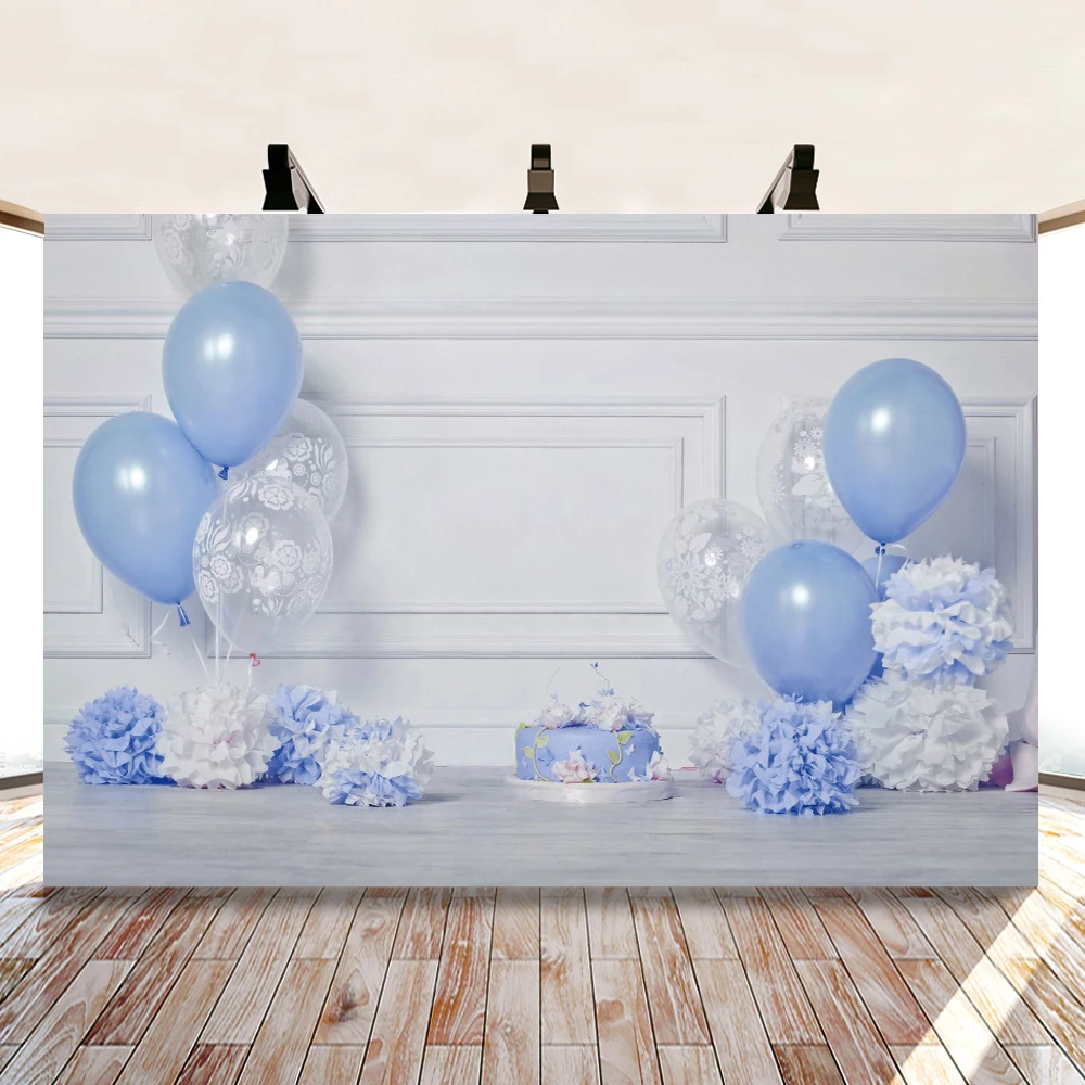 Виниловый фон Yeele для фотосъемки новорожденных мальчиков на день рождения с