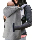 1 шт., зимняя теплая накидка-слинг с карманами для новорожденных