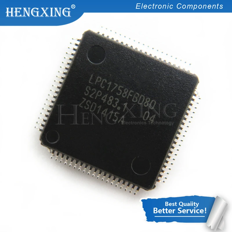 

1pcs/lot LPC1758FBD80 LPC1758 LQFP-80 In Stock